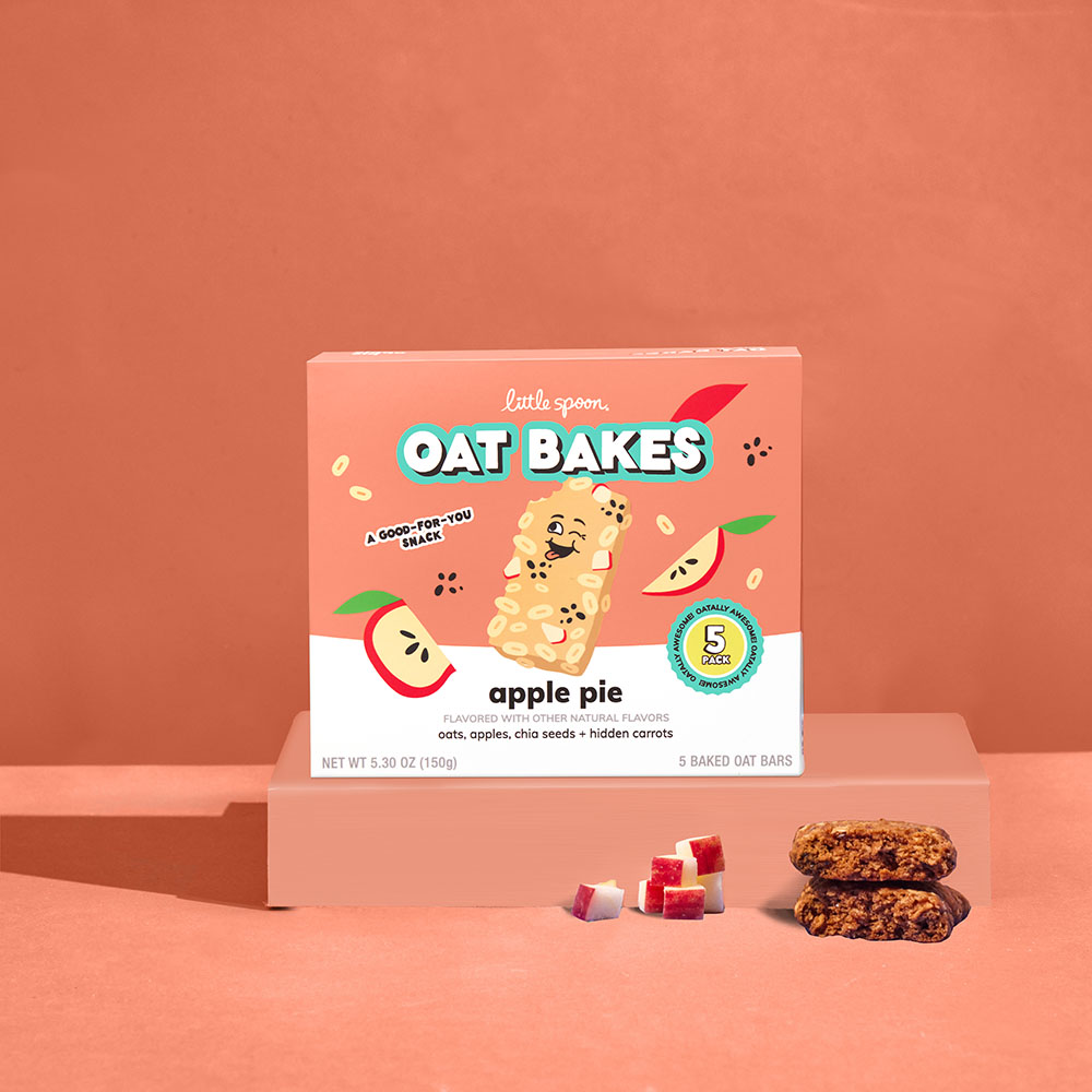 Apple Pie Oat Bakes Healthy Snacks for Kids Little Spoon